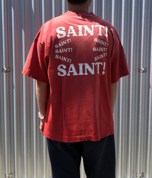 SAINT MICHAEL/SS TEE/SAINT/RED