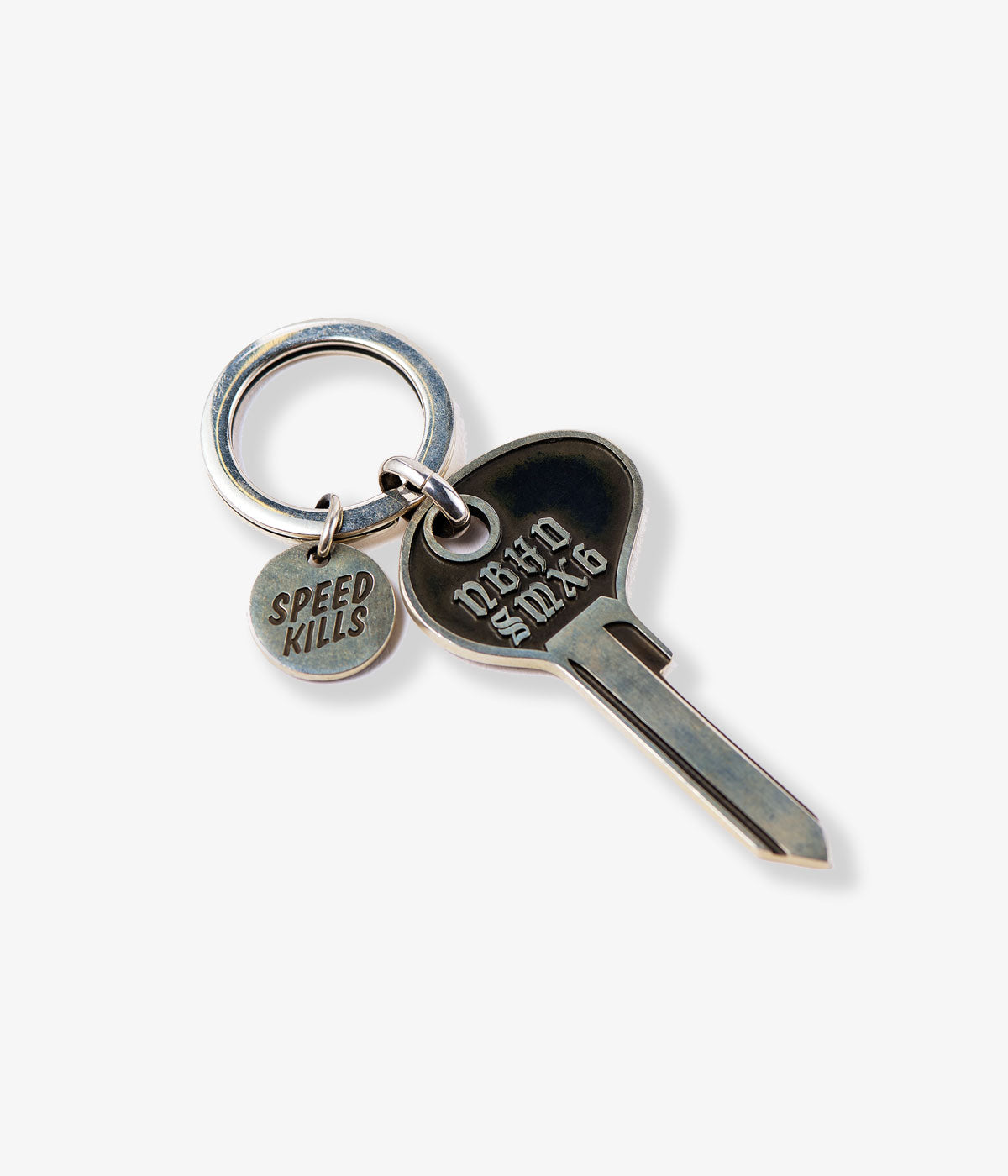 SAINT MICHAEL/STHD . SILVER KEYHOLDER