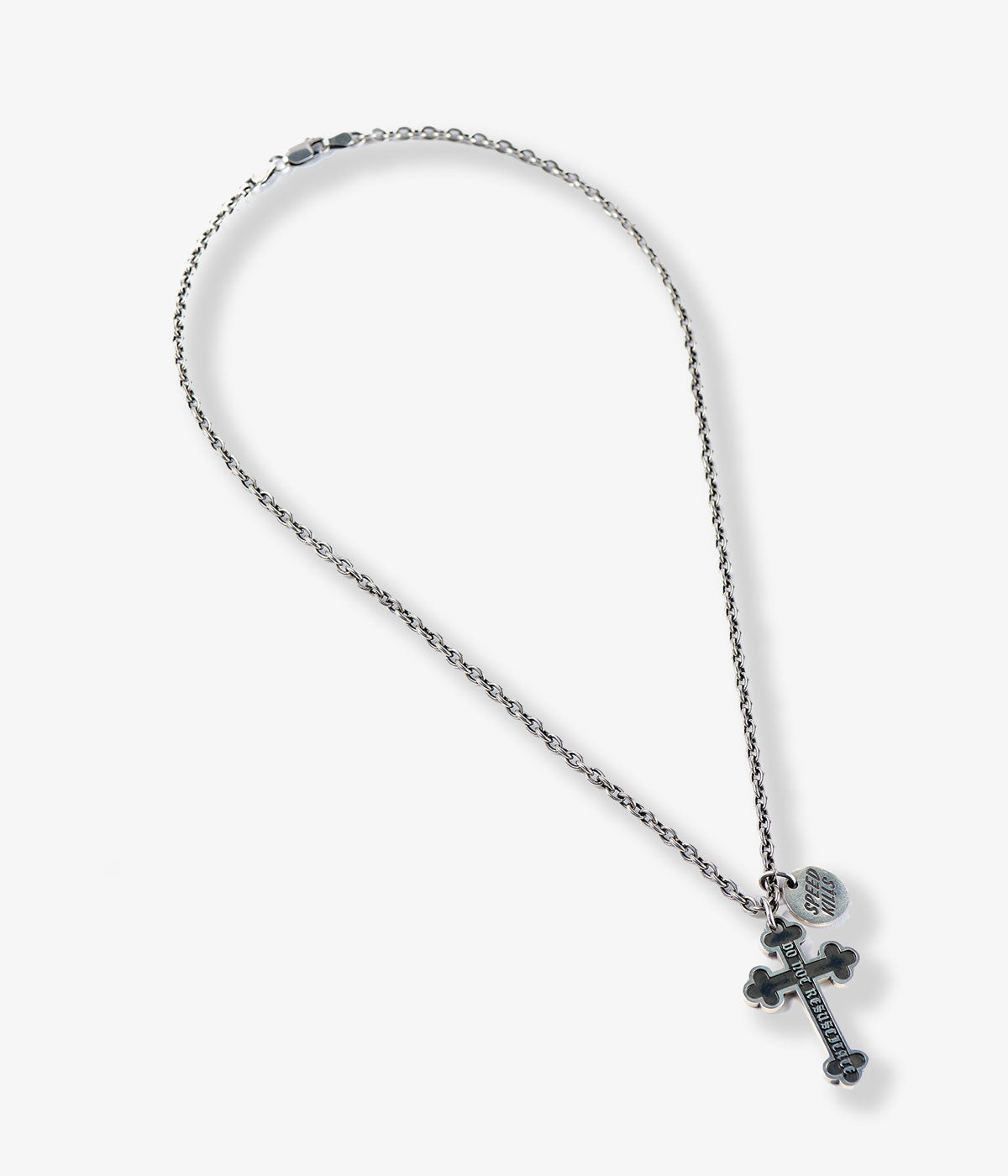 SAINT MICHAEL/STHD . SILVER NECKLACE
