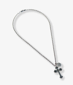 SAINT MICHAEL/STHD . SILVER NECKLACE