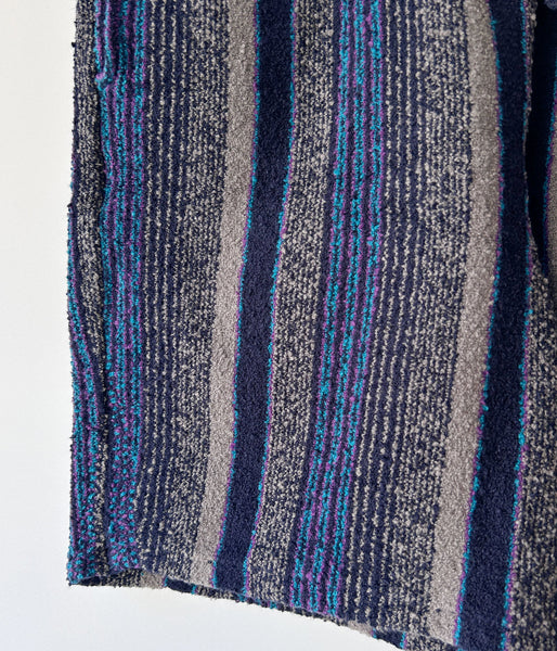 DESCENDANT/SPICOLI STRIPE SHORTS (NAVY)