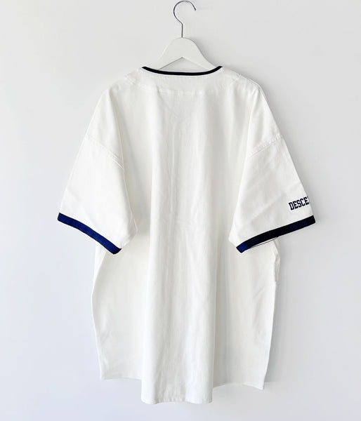 DESCENDANT/BLEEK BASEBALL JERSEY (WHITE)