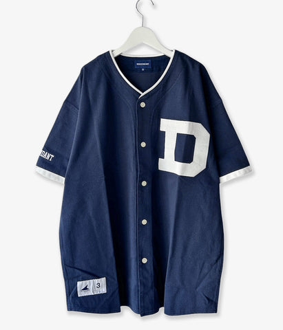 DESCENDANT/BLEEK BASEBALL JERSEY (NAVY)
