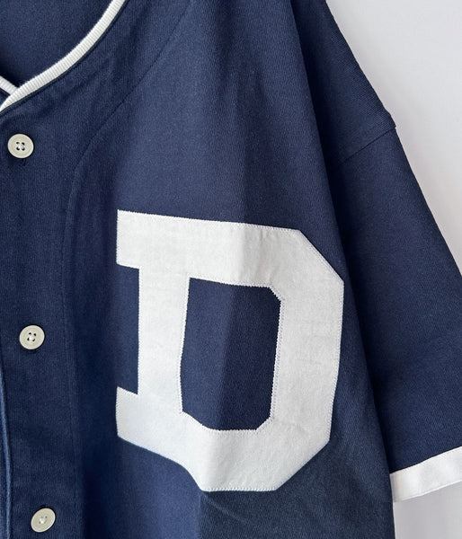 DESCENDANT/BLEEK BASEBALL JERSEY (NAVY)