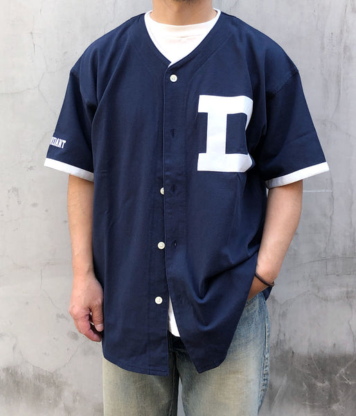DESCENDANT/BLEEK BASEBALL JERSEY (NAVY)