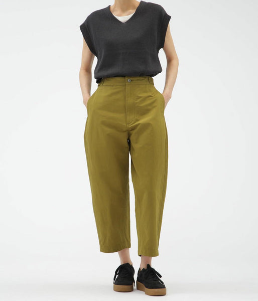 MHL./WA-SHI COTTON KNIT VEST WOMENS (DARK CHARCOAL)