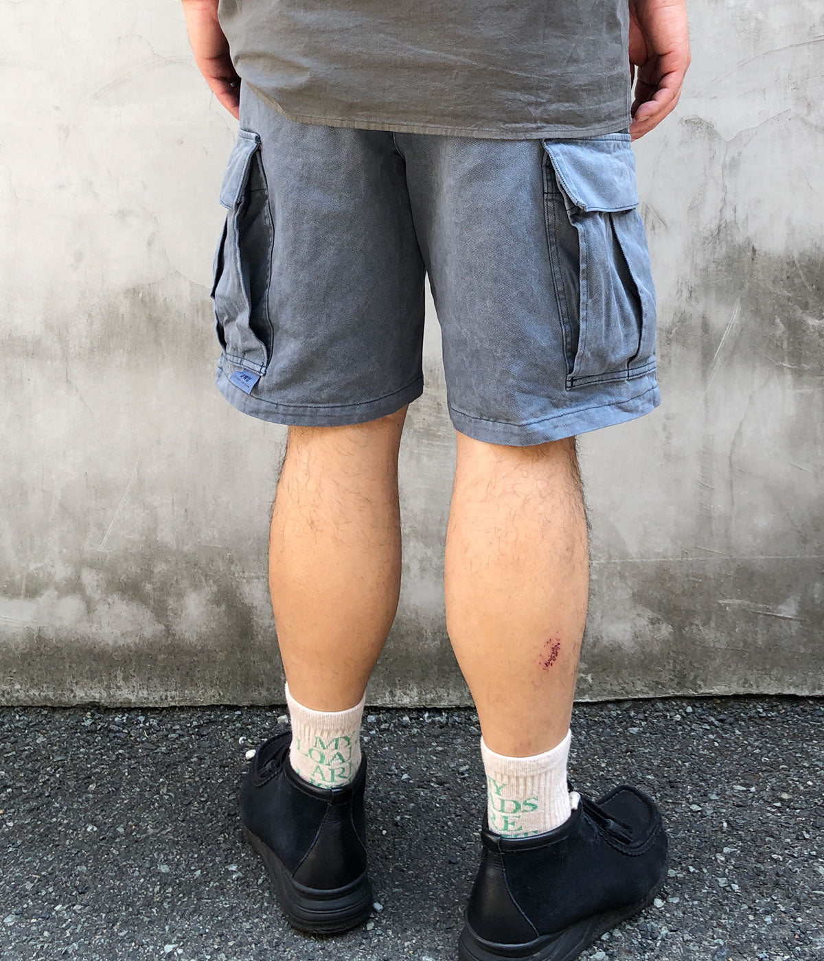 DESCENDANT（ディセンダント）COAST CARGO SHORTS ③ DESCENDANT(ディセンダント) Cordura Check Shorts Pants (blue