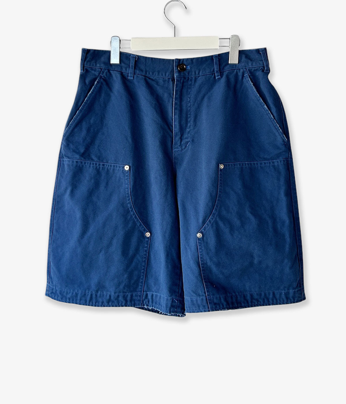 DIGAWEL/DOUBLE KNEE SHORTS (INDIGO)