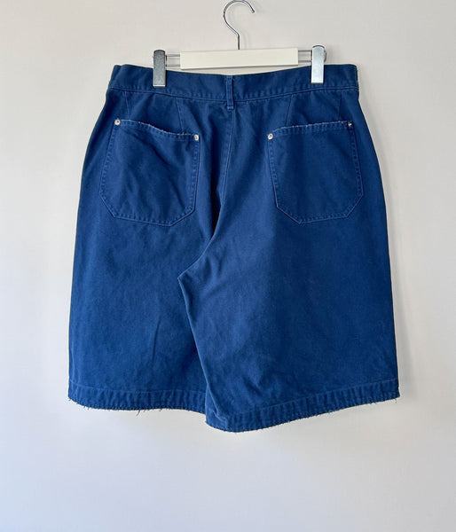 DIGAWEL/DOUBLE KNEE SHORTS (INDIGO)