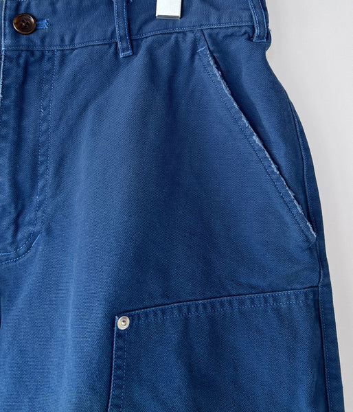 DIGAWEL/DOUBLE KNEE SHORTS (INDIGO)