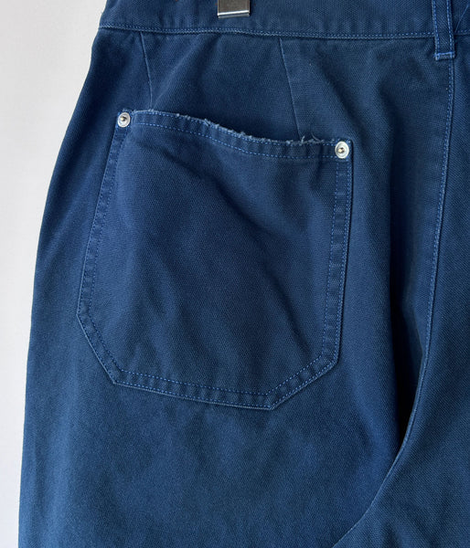 DIGAWEL/DOUBLE KNEE SHORTS (INDIGO)