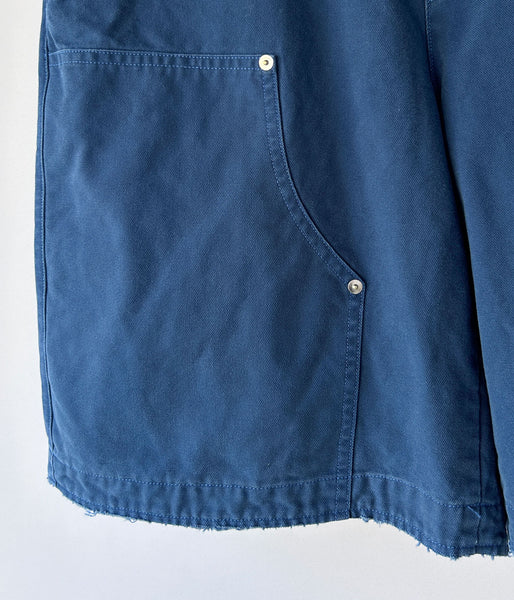 DIGAWEL/DOUBLE KNEE SHORTS (INDIGO)