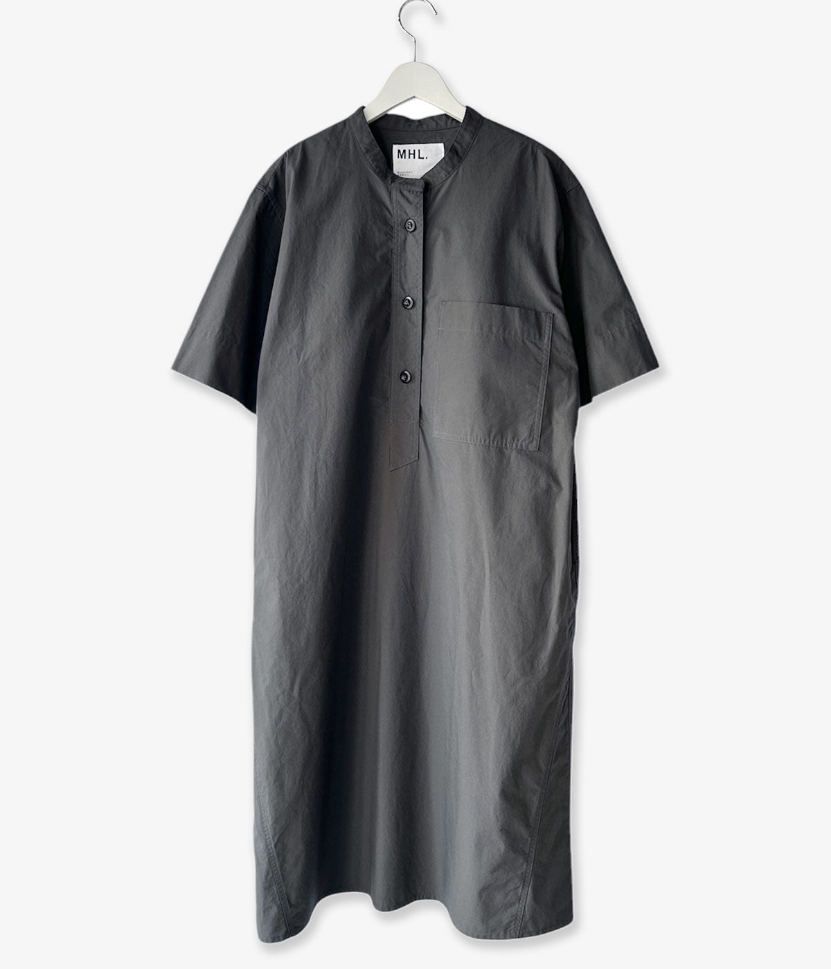 MHL./COTTON CORD SHIRTING OP (CHARCOAL)