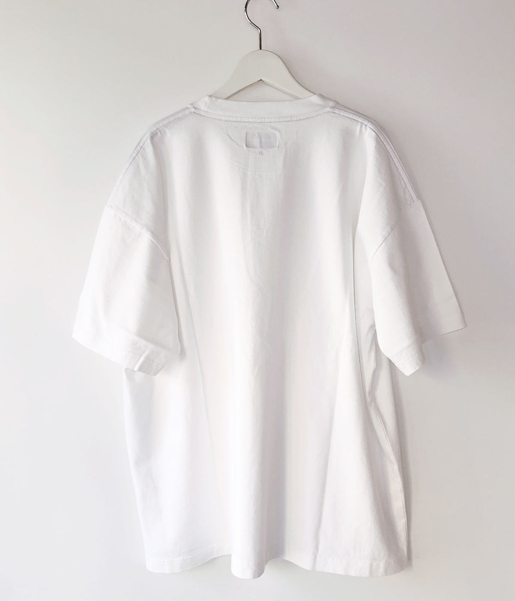 DESCENDANT/CACHALOT ORGANIC COTTON CROP SS (WHITE)