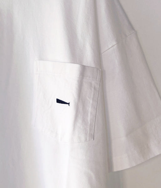 DESCENDANT/CACHALOT ORGANIC COTTON CROP SS (WHITE)