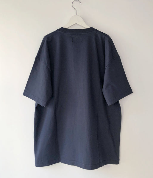 DESCENDANT/CACHALOT ORGANIC COTTON CROP SS (NAVY)