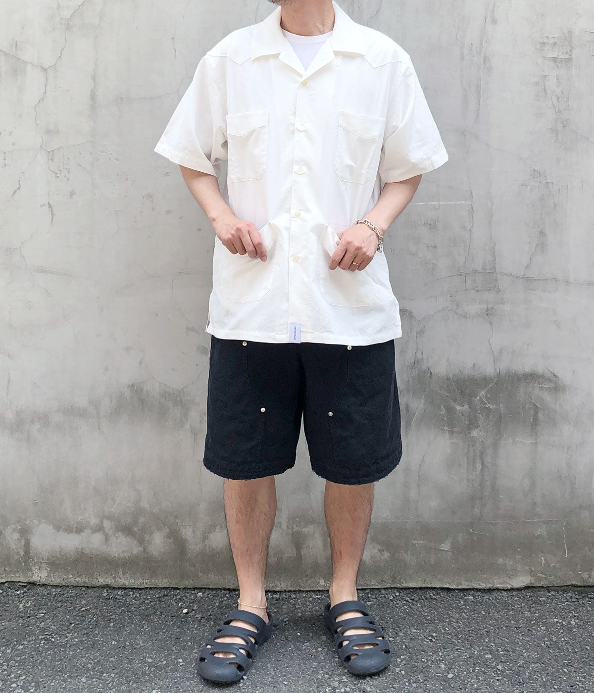 DESCENDANT/RIVERA CUBA SS SHIRT (WHITE)