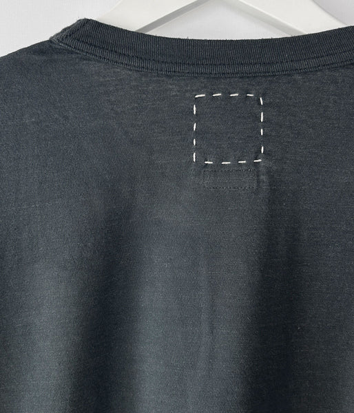 visvim/JUMBO TEE S/S DMGD (BLACK)