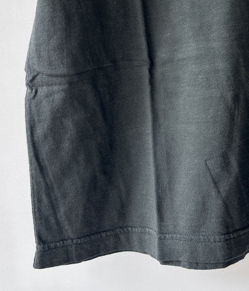 visvim/JUMBO TEE S/S DMGD (BLACK)