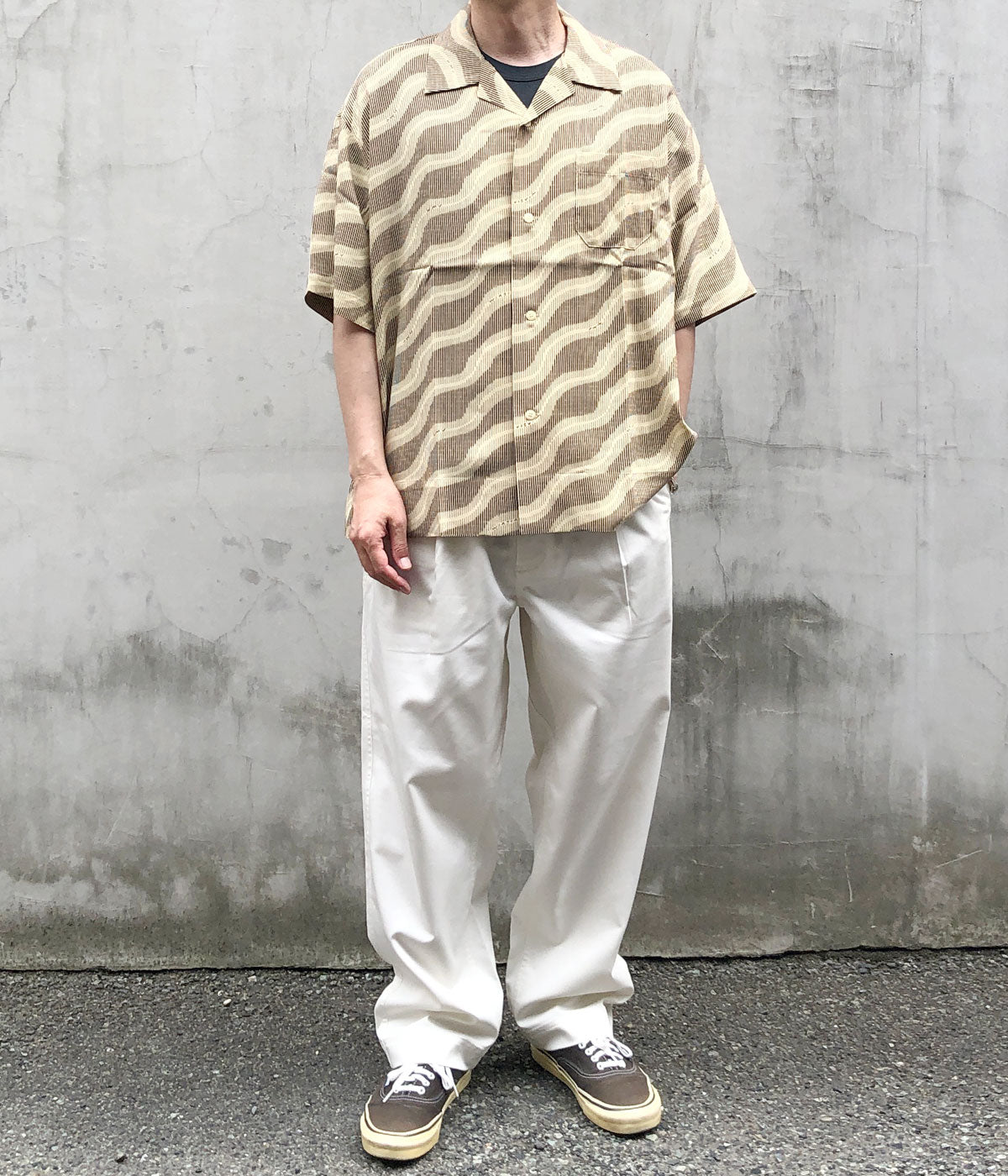 visvim/COPA SHIRT S/S (BROWN)