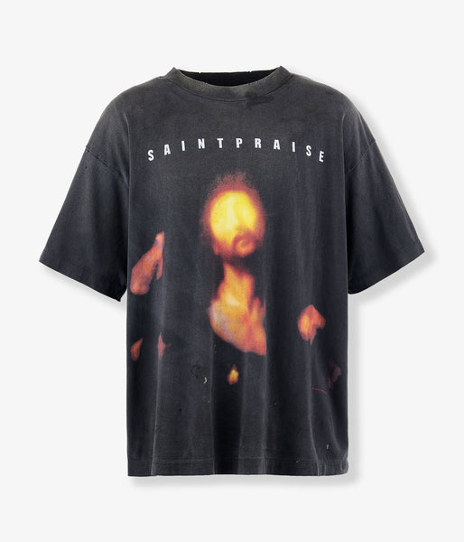 SAINT MICHAEL/SS TEE/SAINT PRAISE/BLACK