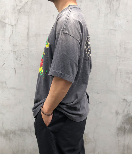 SAINT MICHAEL/SS TEE/SAINT MX6/BLACK