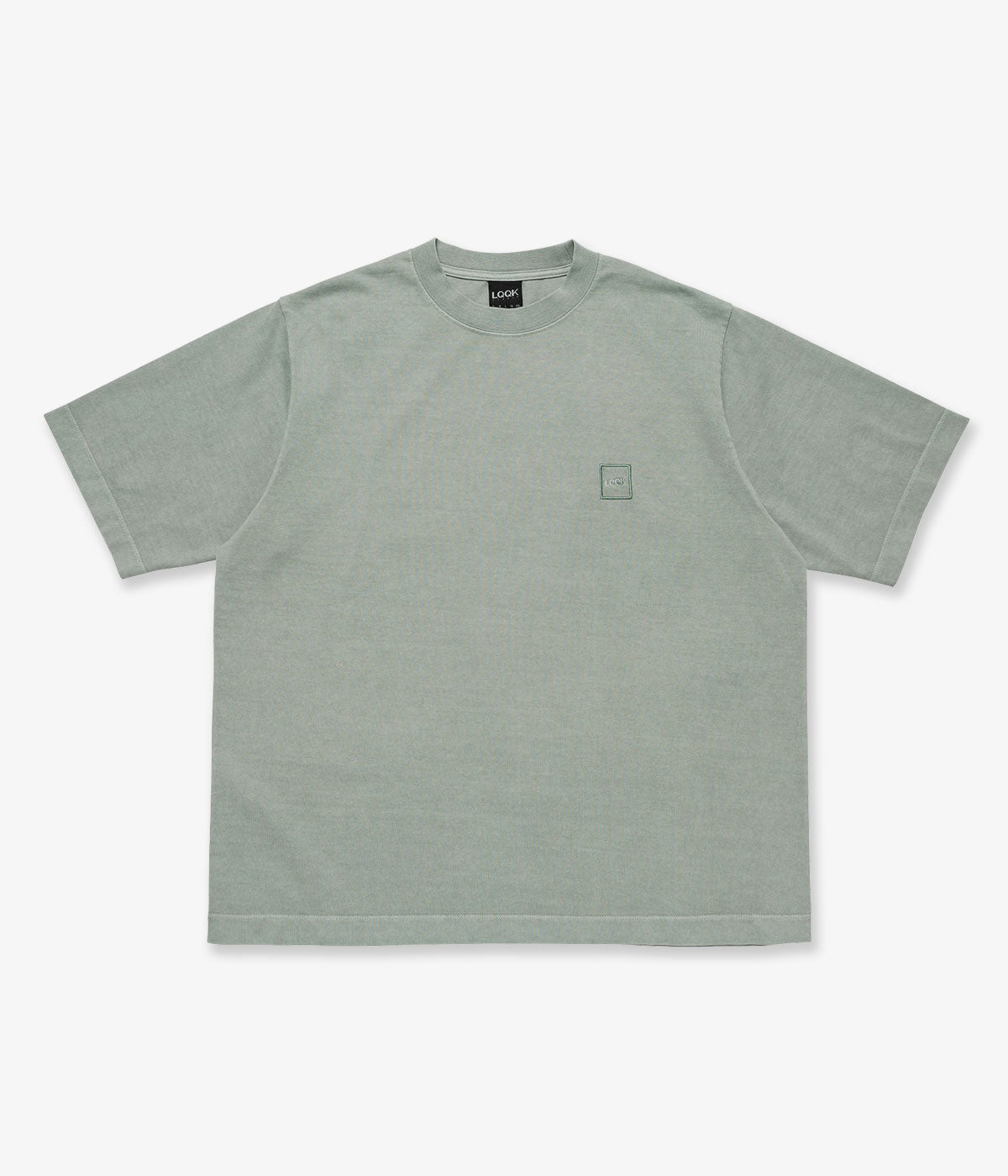 LQQK Studio/PIGMENT WASHED TEE (WASHED GREEN)