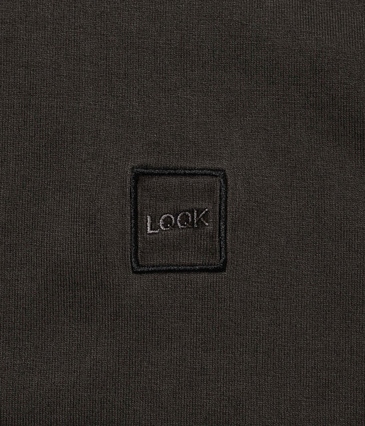 LQQK Studio/PIGMENT WASHED TEE (WASHED BLACK)