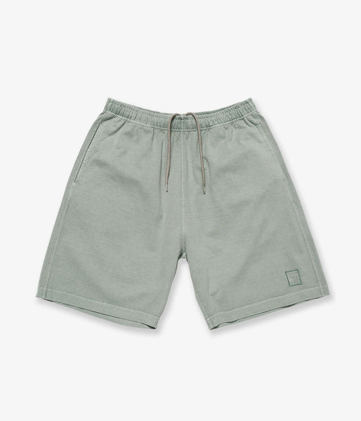 LQQK Studio/PIGMENT WASHED SHORTS (WASHED GREEN)