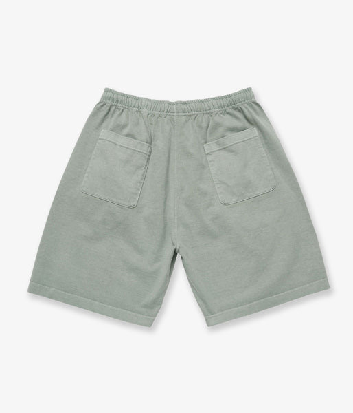LQQK Studio/PIGMENT WASHED SHORTS (WASHED GREEN)