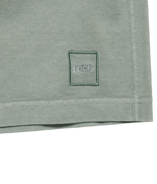 LQQK Studio/PIGMENT WASHED SHORTS (WASHED GREEN)