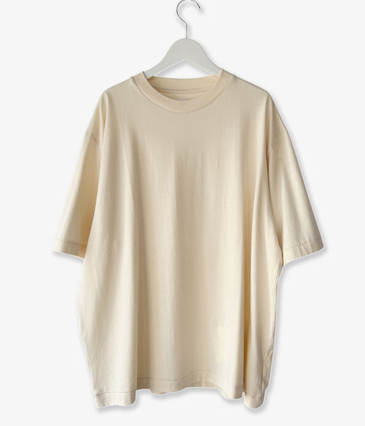blurhms ROOTSTOCK/SILK COTTON 20/80 S/S TEE WIDE (Ivory)