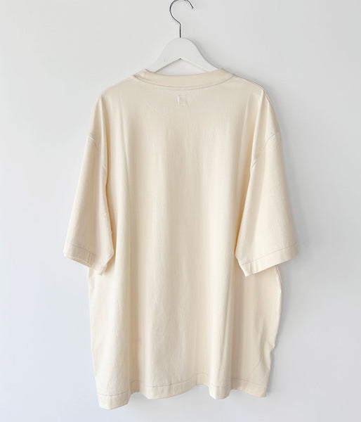 blurhms ROOTSTOCK/SILK COTTON 20/80 S/S TEE WIDE (Ivory)