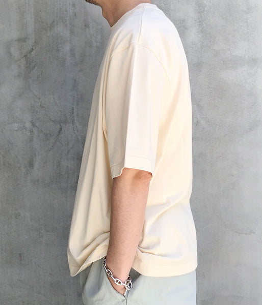 blurhms ROOTSTOCK/SILK COTTON 20/80 S/S TEE WIDE (Ivory)