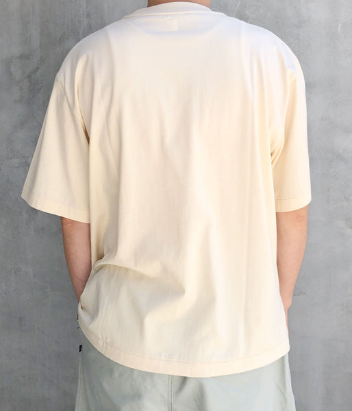 blurhms ROOTSTOCK/SILK COTTON 20/80 S/S TEE WIDE (Ivory)
