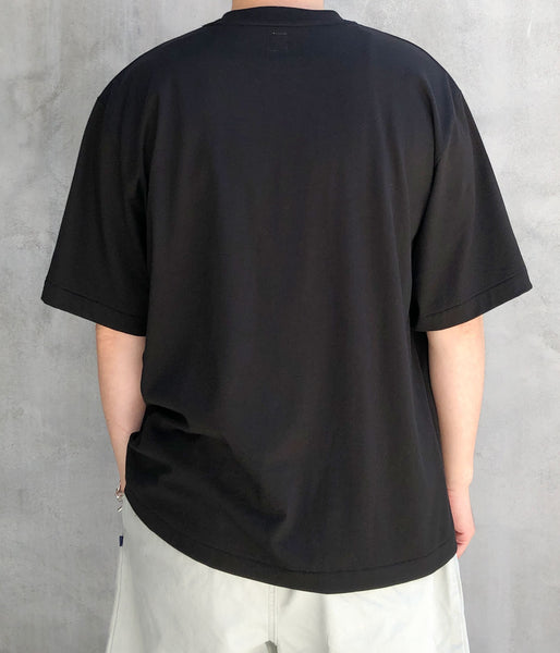 blurhms ROOTSTOCK/SILK COTTON 20/80 S/S TEE WIDE (Black)