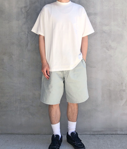 INTERIM/ HIGH GAUGE SUVIN JERSEY S/S TEE (PURE WHITE)