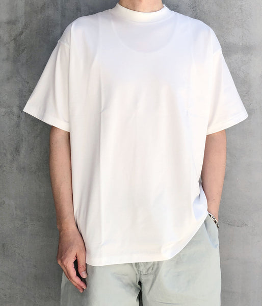 INTERIM/ HIGH GAUGE SUVIN JERSEY S/S TEE (PURE WHITE)