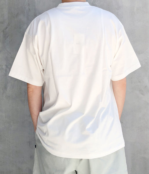 INTERIM/ HIGH GAUGE SUVIN JERSEY S/S TEE (PURE WHITE)