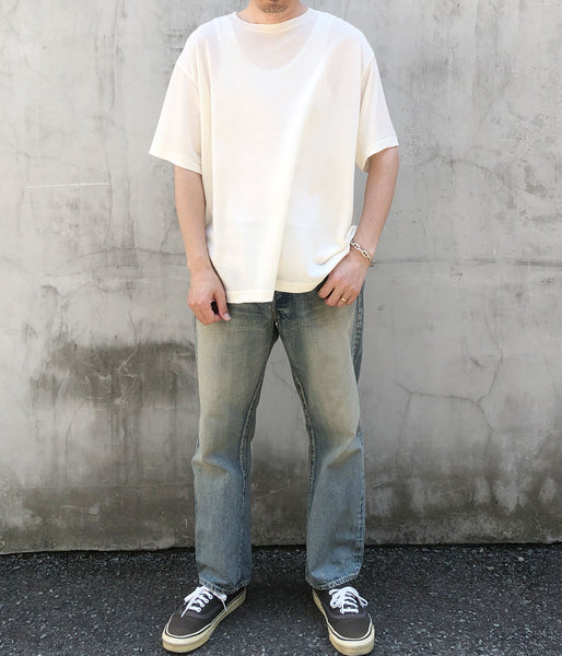 holk/WOOL S/S TSHIRT (WHITE)