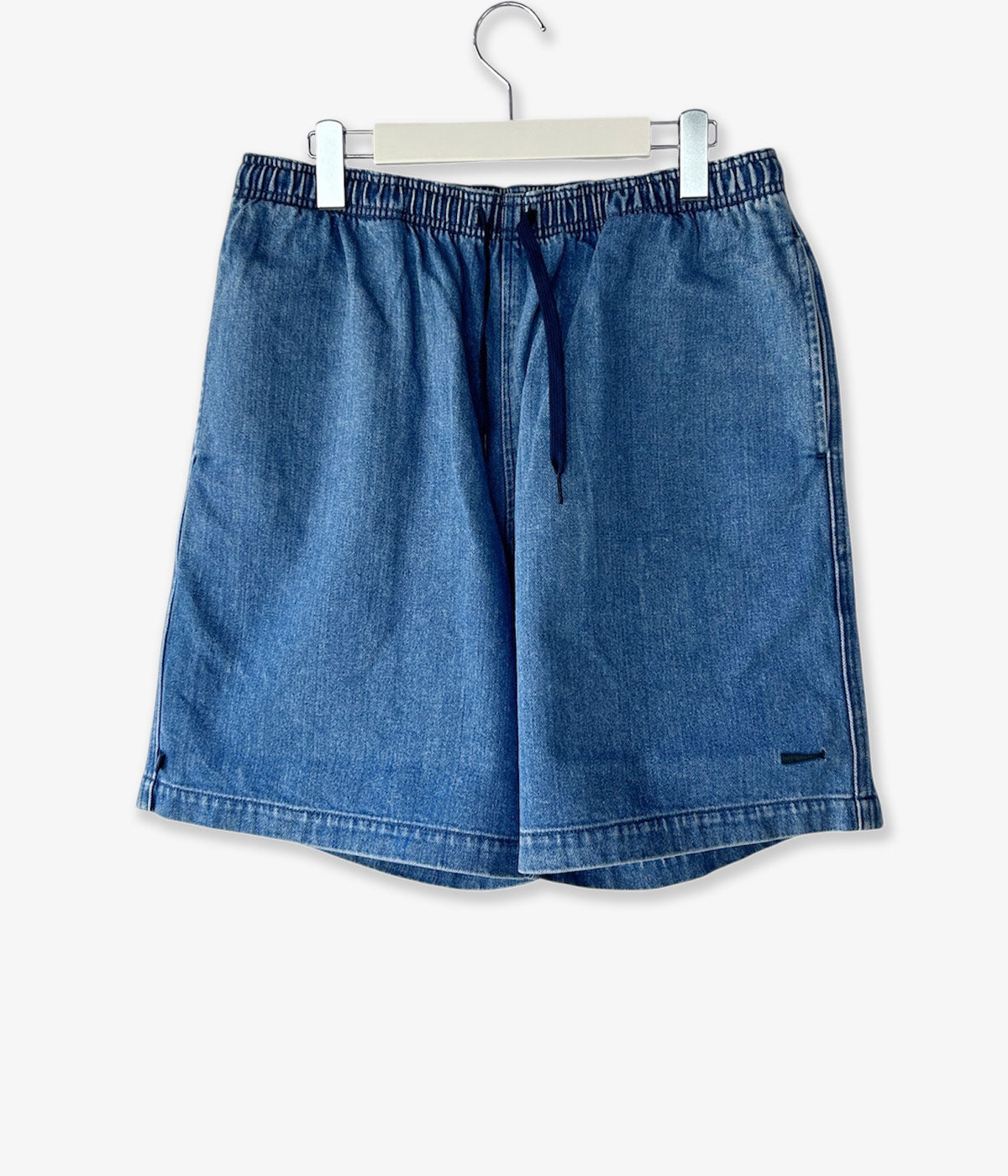 DESCENDANT/SHORE DENIM BEACH SHORTS (INDIGO)