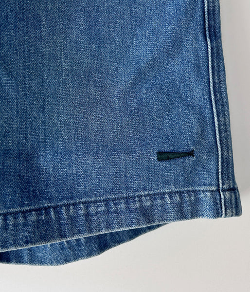 DESCENDANT/SHORE DENIM BEACH SHORTS (INDIGO)