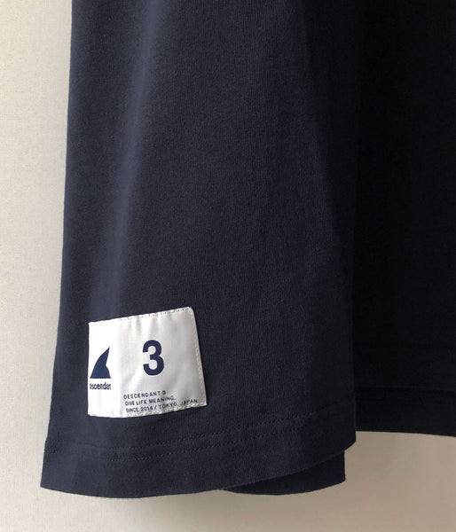 DESCENDANT/CETUS ORGANIC COTTON SS (NAVY)