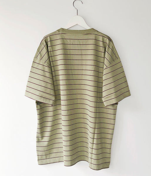 DESCENDANT/HORIZONTAL STRIPE SS (BEIGE)