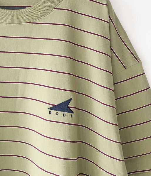 DESCENDANT/HORIZONTAL STRIPE SS (BEIGE)