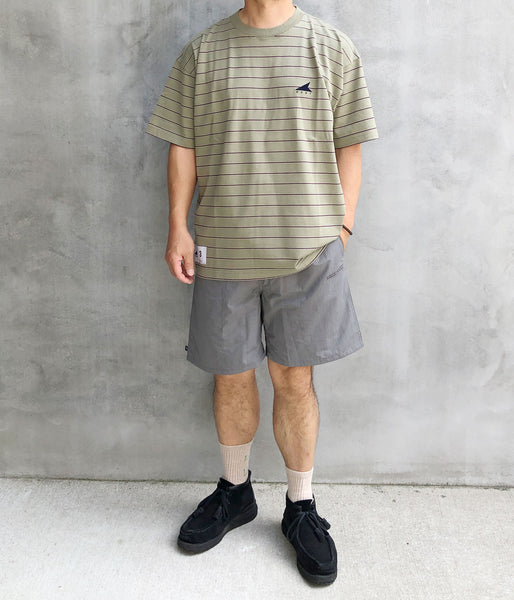 DESCENDANT/HORIZONTAL STRIPE SS (BEIGE)