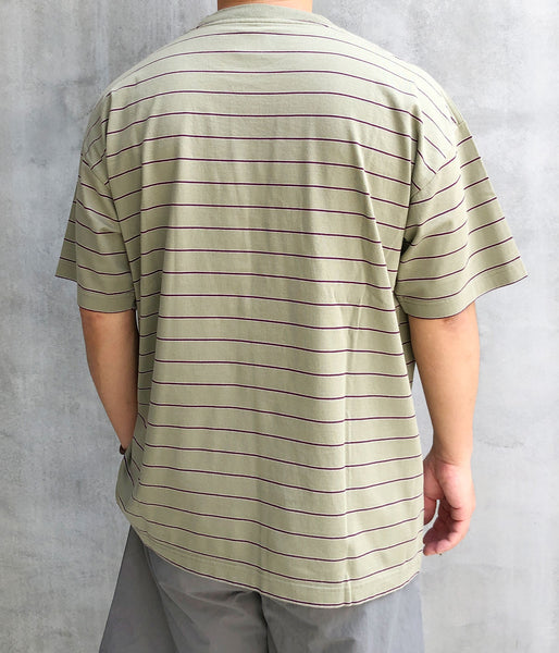 DESCENDANT/HORIZONTAL STRIPE SS (BEIGE)