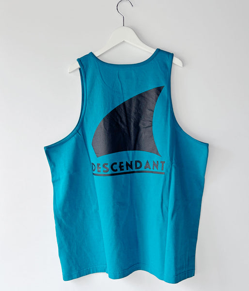 DESCENDANT/GENNAKER ORGANIC COTTON TANK TOP (TEAL)
