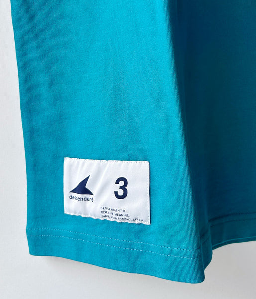 DESCENDANT/GENNAKER ORGANIC COTTON TANK TOP (TEAL)