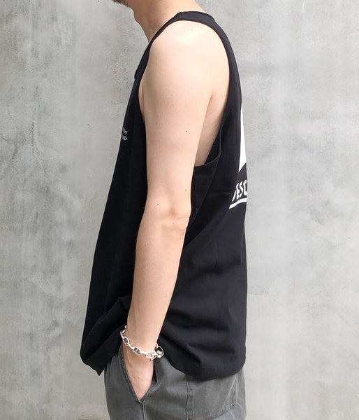 DESCENDANT/GENNAKER ORGANIC COTTON TANK TOP (BLACK)
